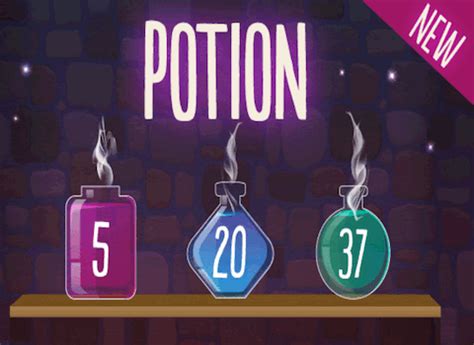 Play Potion bingo .
